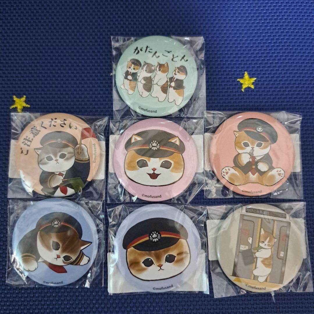 mofusand 缶バッジ mofusand ジャガード織缶バッジ(どやっ) | mofusandもふもふ